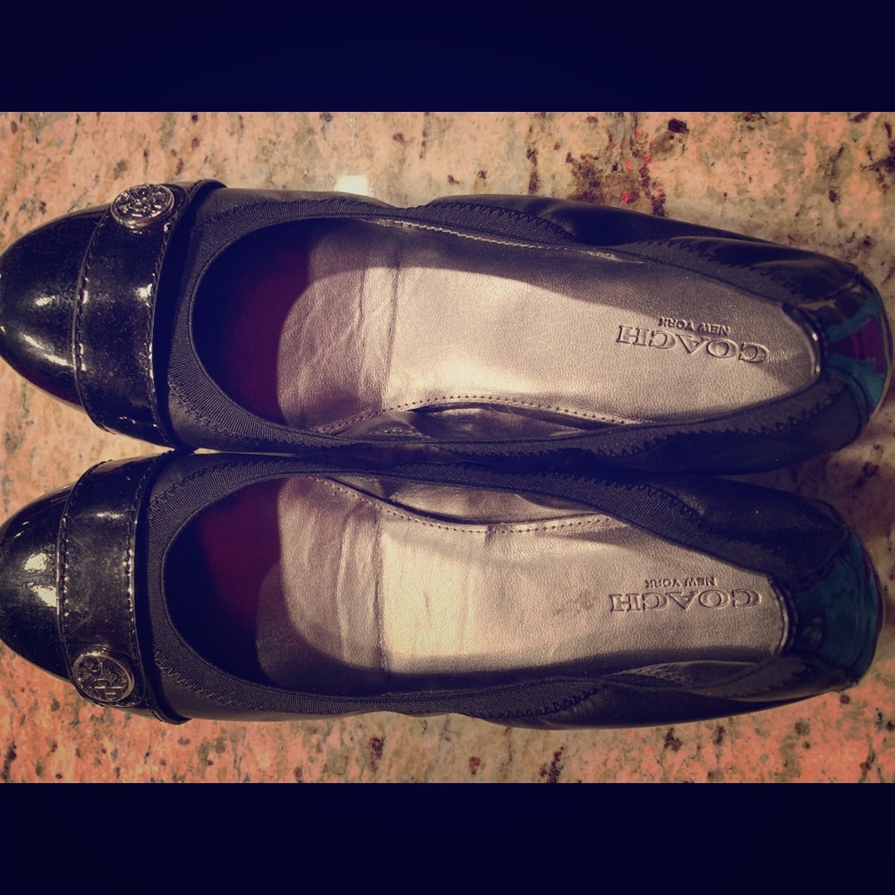 COACH Ballet Flats